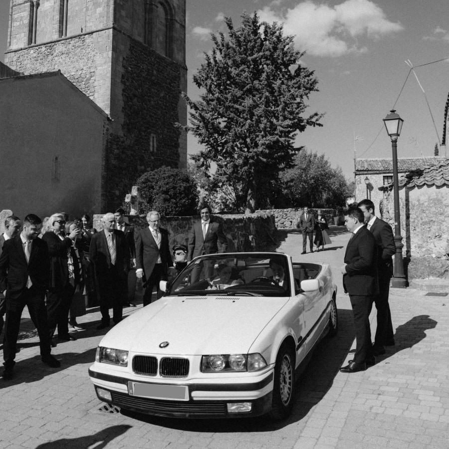 BMW coche clasico para boda