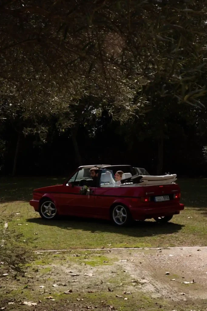 Golf Cabriolet Karmann para alquiler en bodas