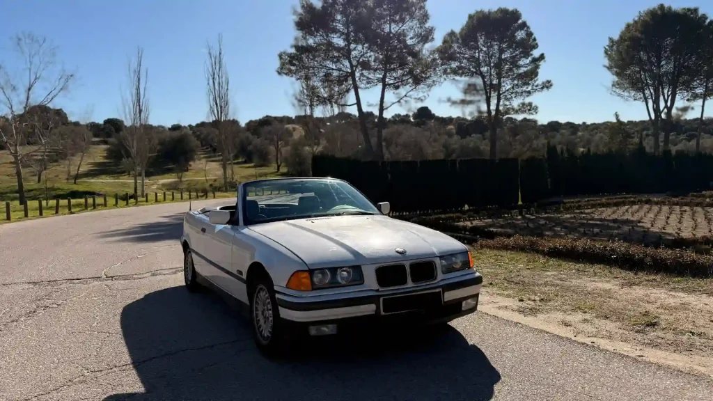 BMW descapotbale para alquiler en bodas